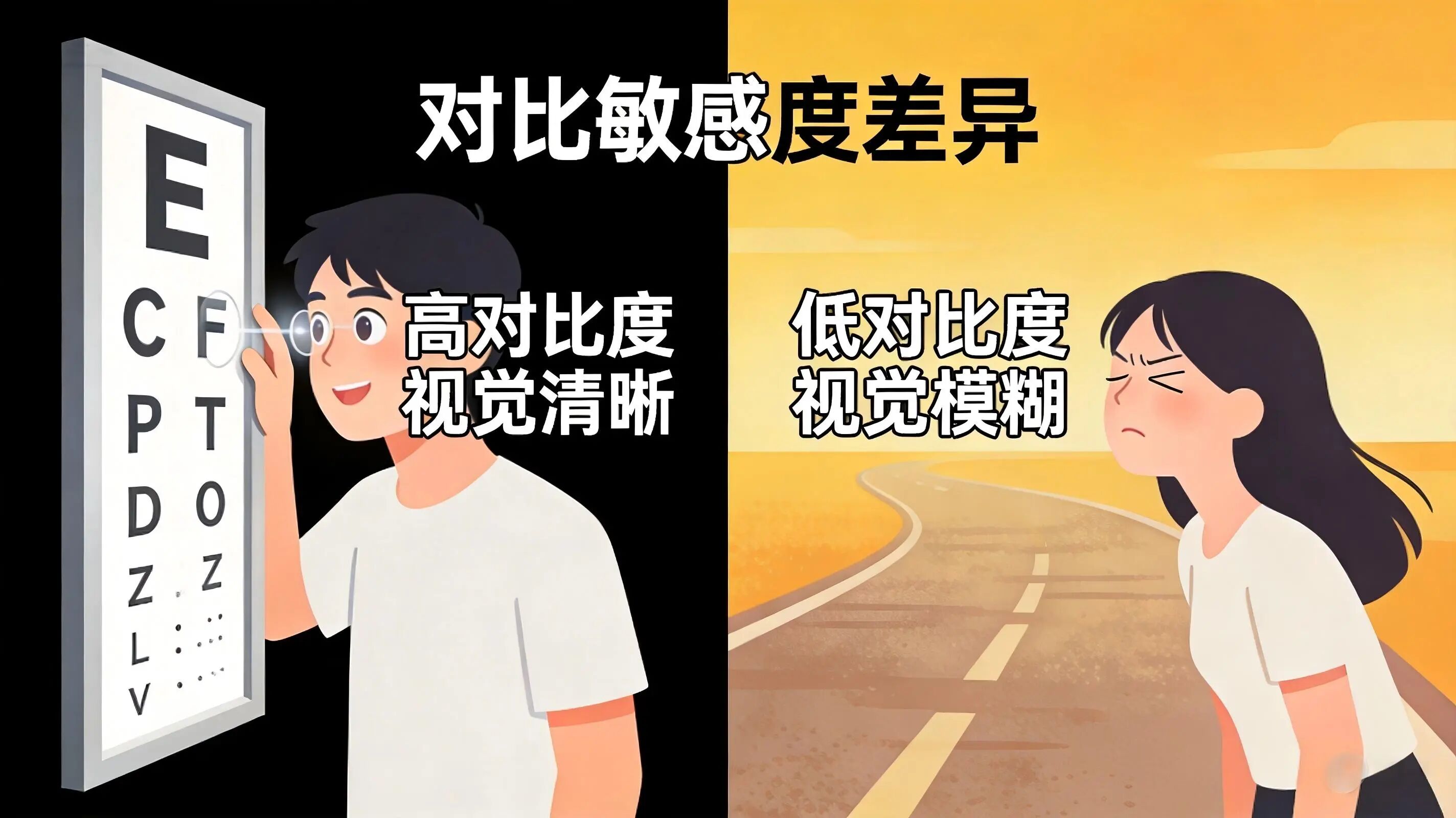 同样的300度，为什么她看1.0，你只能看0.6？配镜单上不会写的5个秘密!