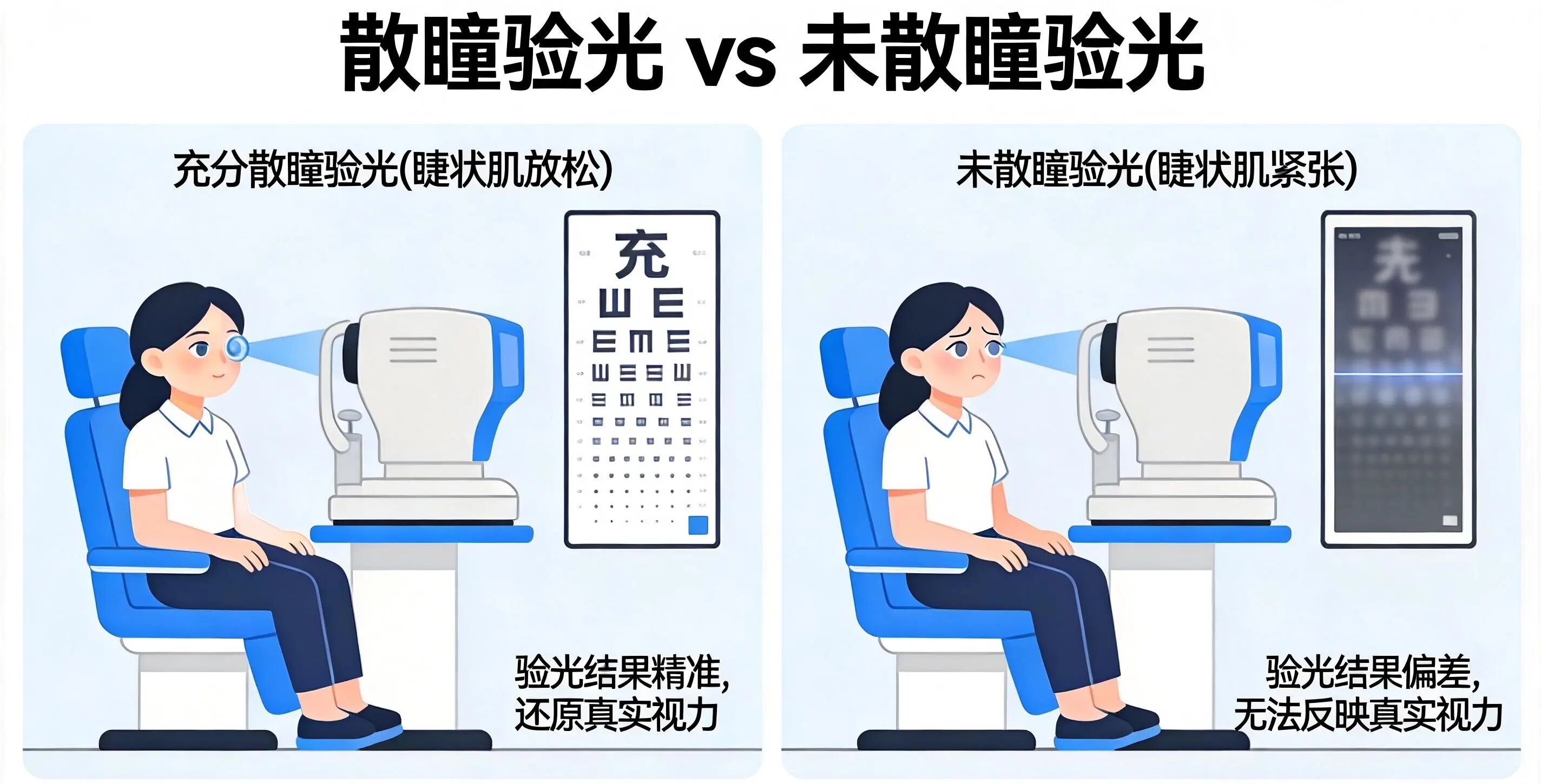 同样的300度,为什么她看1.0,你只能看0.6?配镜单上不会写的5个秘密! 同样的300度,为什么她看1.0,你只能看0.6?配镜单上不会写的5个秘密!