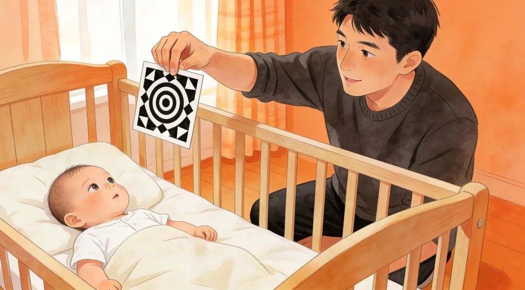 6个月婴儿看黑白卡查出300度近视!黑白卡还能用吗?守住4条红线——康晶金眼科 6个月婴儿看黑白卡查出300度近视!黑白卡还能用吗?守住4条红线——康晶金眼科